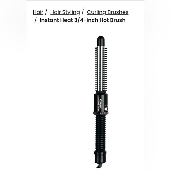 NIB Conair Instant Heat Styling Brush with Turbo Heat - Picture 3 of 10